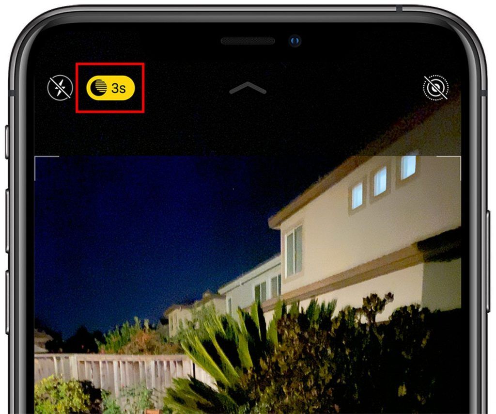 iPhone Gece modu kamera uygulaması