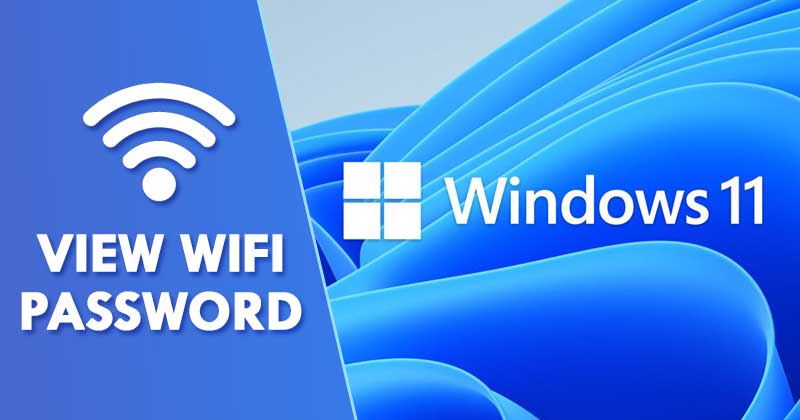 Windows 11 Wifi şifresi öğrenme