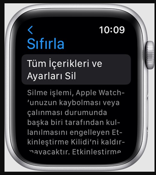 Apple Watch eşleşme