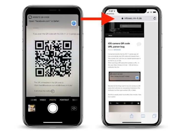 Как сканировать qr на айфоне с фото iOS 12: How to Add QR Code Scanning to Control Center- The Mac Observer