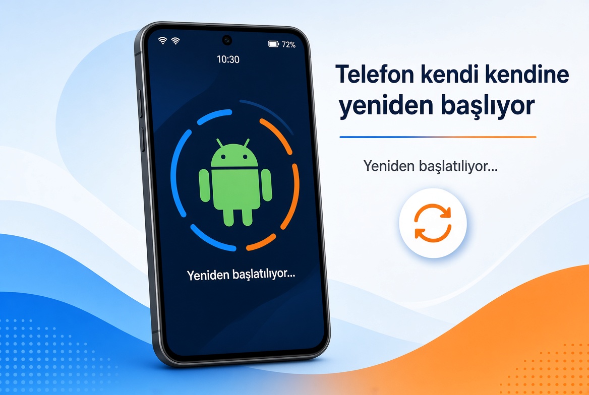 Android telefon kendi kendine yeniden başlıyor